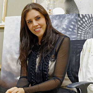 Moroccan artist Ilham laraki Omari